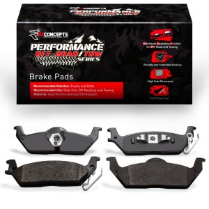Lincoln Mark Lt Brake Pads - Rear - R1 Concepts - Off-Road/Tow - `04-`11 Lincoln Mark Lt Brake Pads - Rear - R1 Concepts - Off-Road/Tow - `04-`11